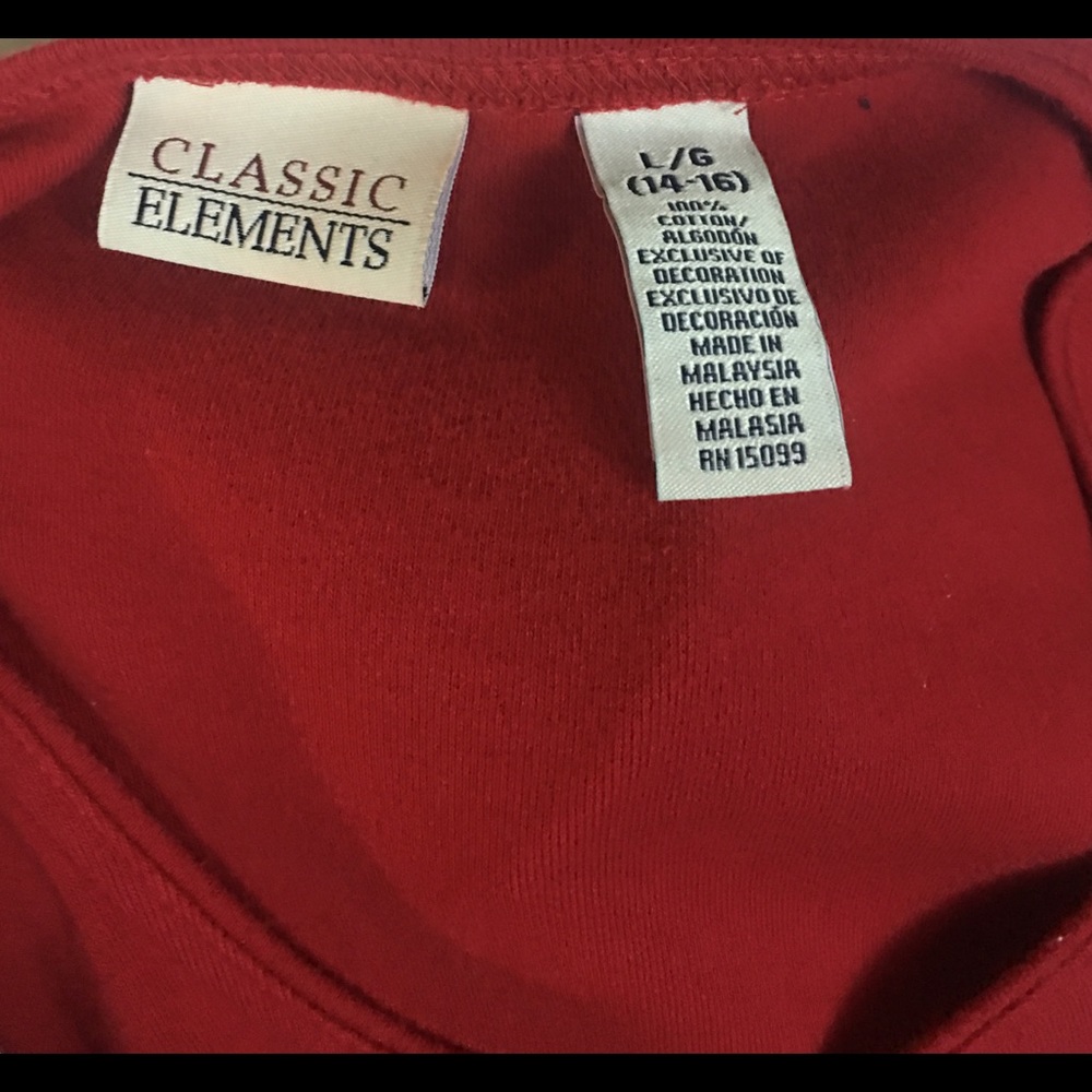 Women’s Snowman Long  Sleeve Shirt - Picture 3 of 3